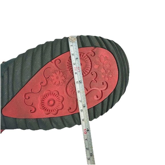 JBU Jambu Wildflower Mary Jane Flats Women Sz 7.5M Memory Foam Red Comfort - Picture 4 of 10
